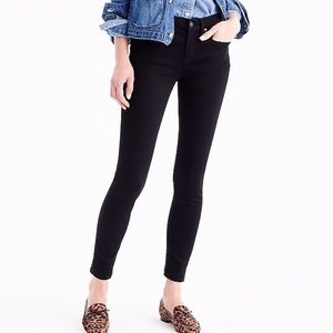 J CREW Black Toothpick Jeans